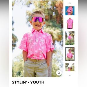 Sunday Swagger youth tennis/ golf polo